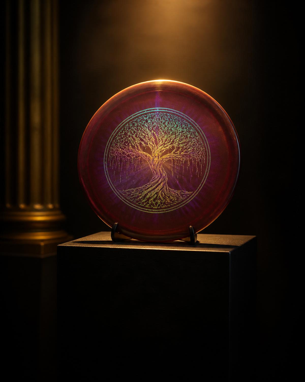Sjelden samlerdisc under spotlight