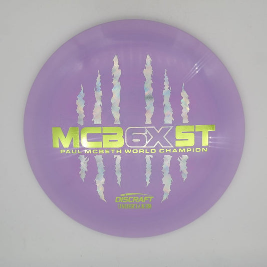 Undertaker 6X Paul Mcbeth World Champion Esp