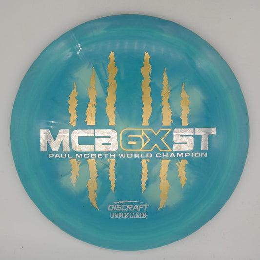Undertaker Paul Mcbeth World Champion 6X Esp