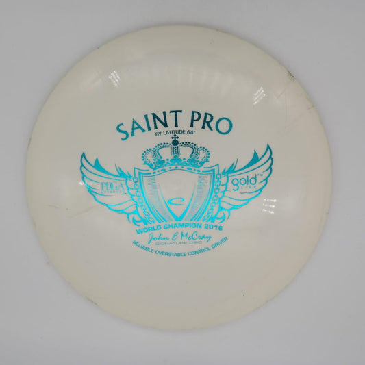 Saint Pro Signature Disc Gold Line