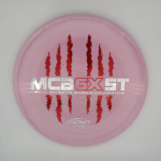 Zone Paul Mcbeth 6X World Champion Esp